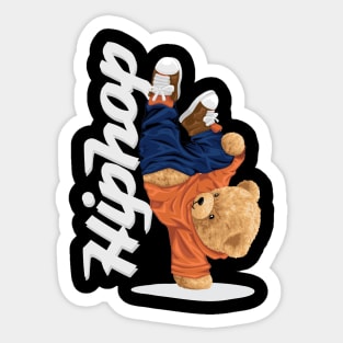 HIPHOP TEDDY Sticker